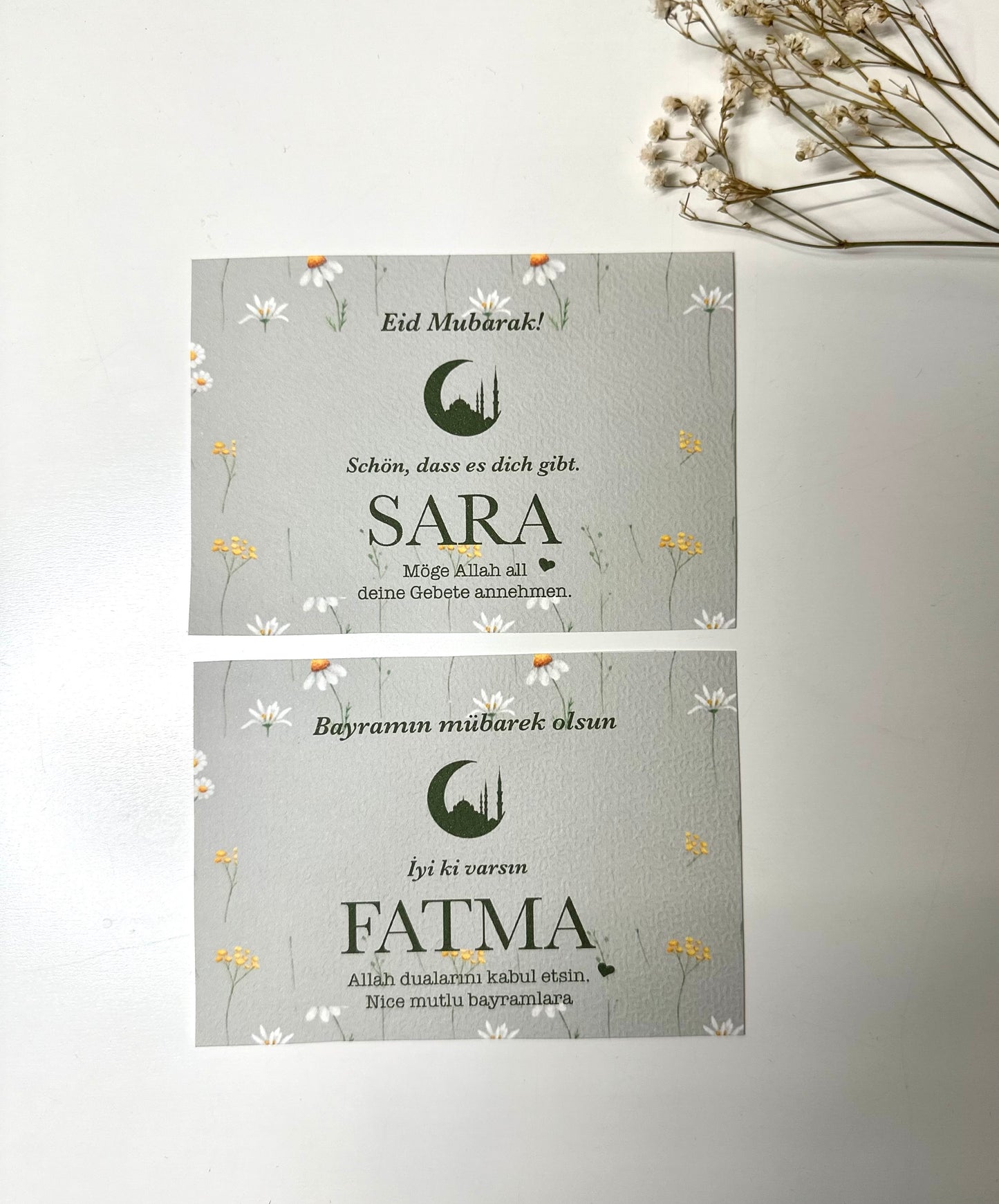 Personalisierte Eid Karte