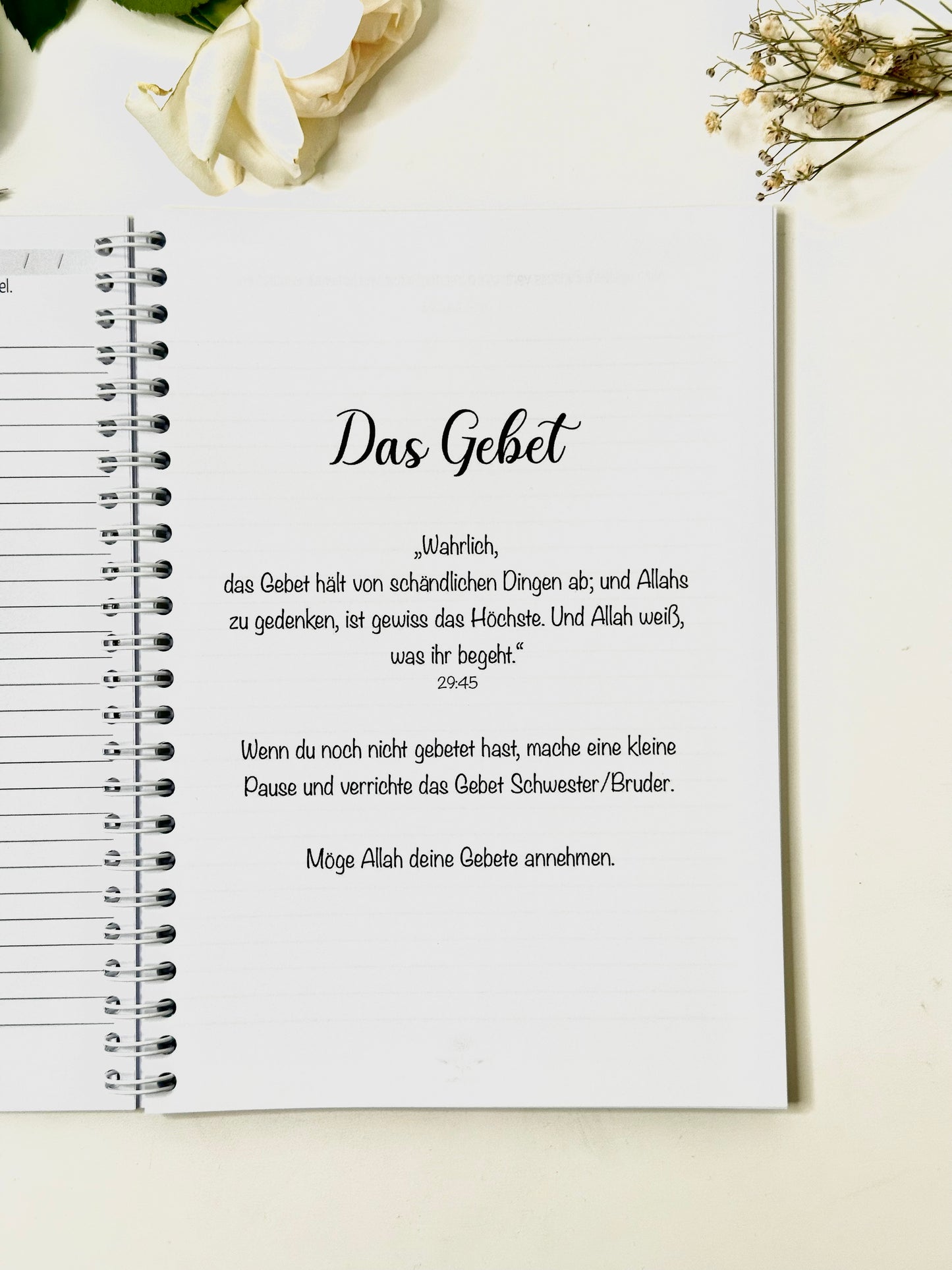 “Güller” kişiye özel 5 / 7 Almanca set