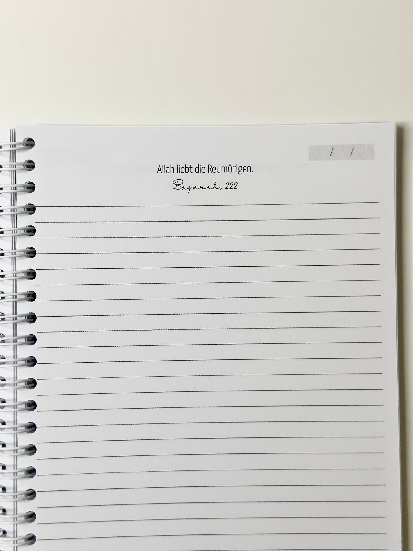 “Papatyam” personalized set of 5 / 7 German