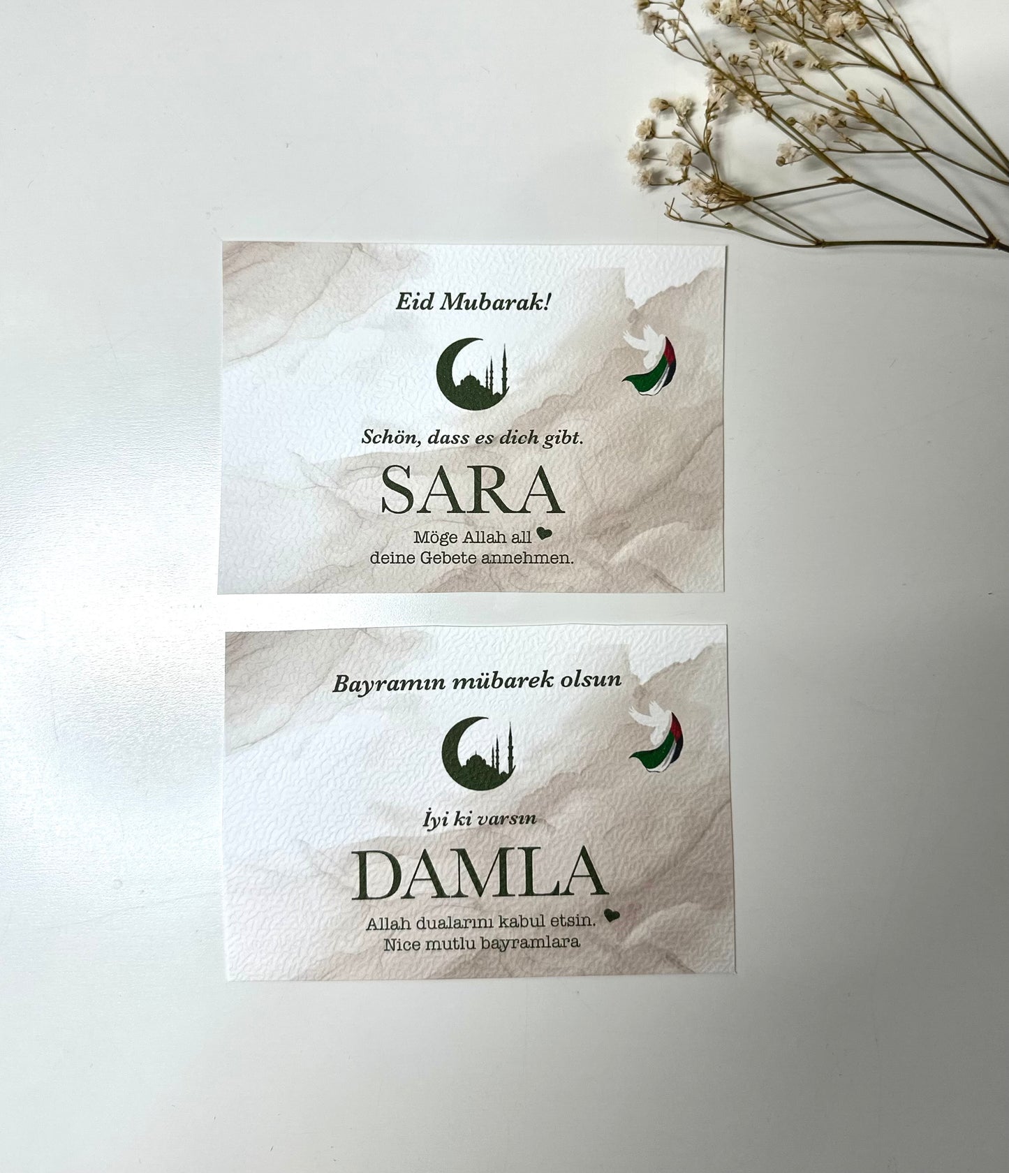 Personalisierte Eid Karte