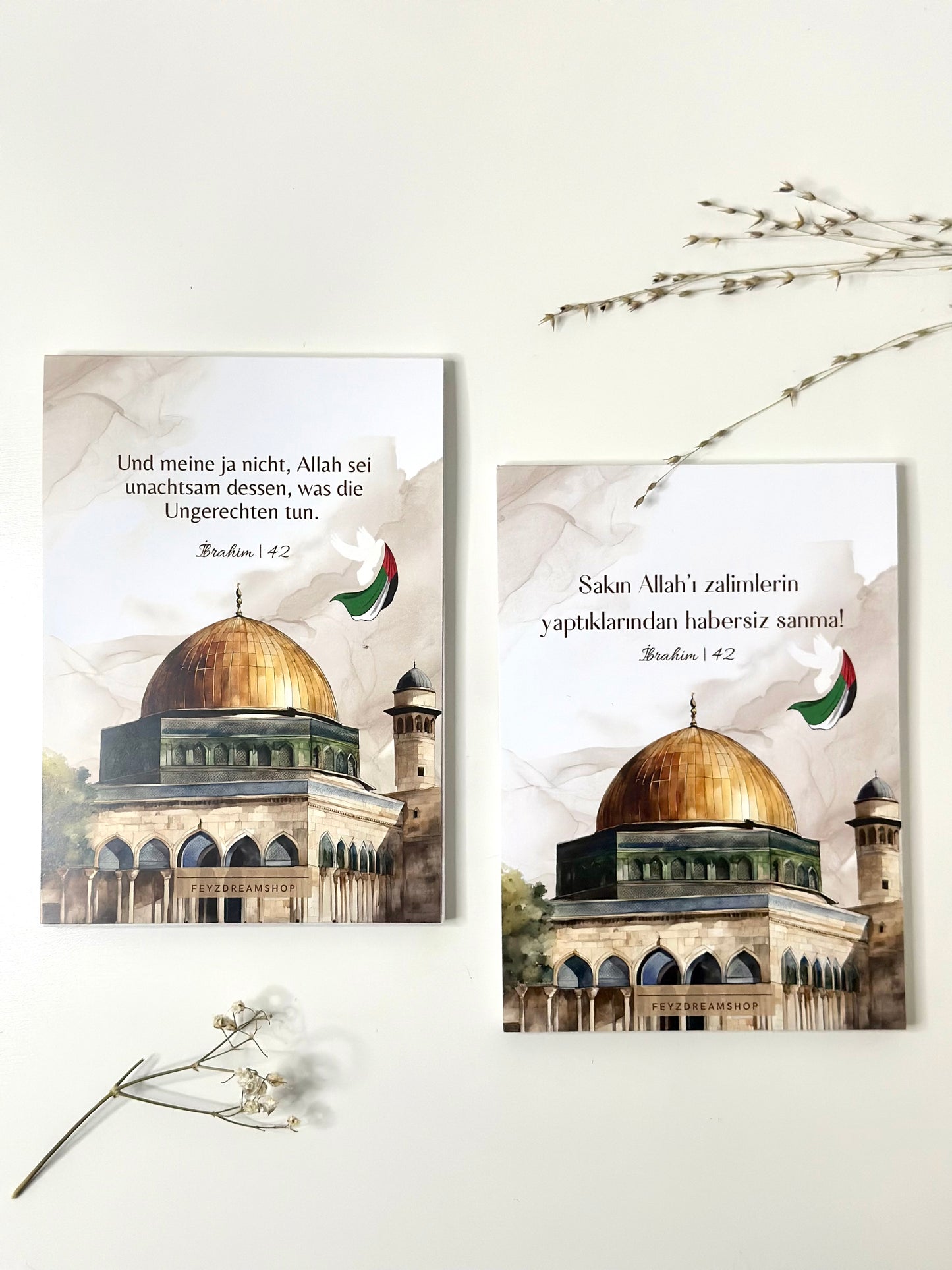 To Do Block with Prayer Tracker “Al Aqsa” German/Turkish