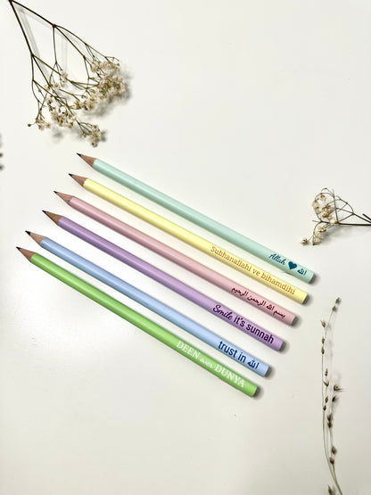 set of 10 pencils