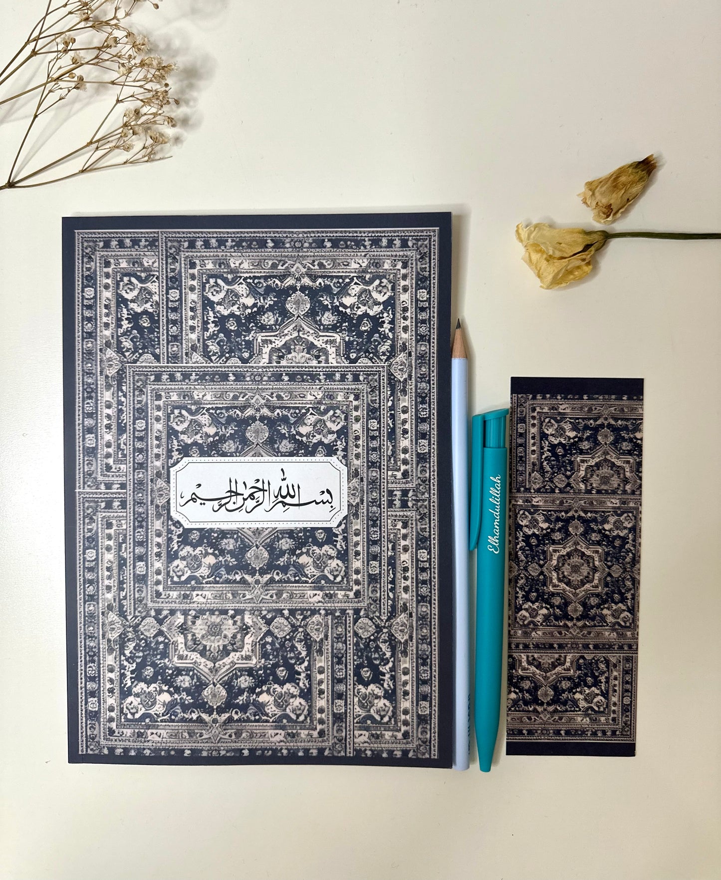 Softcover Notizbuch Blue Rug