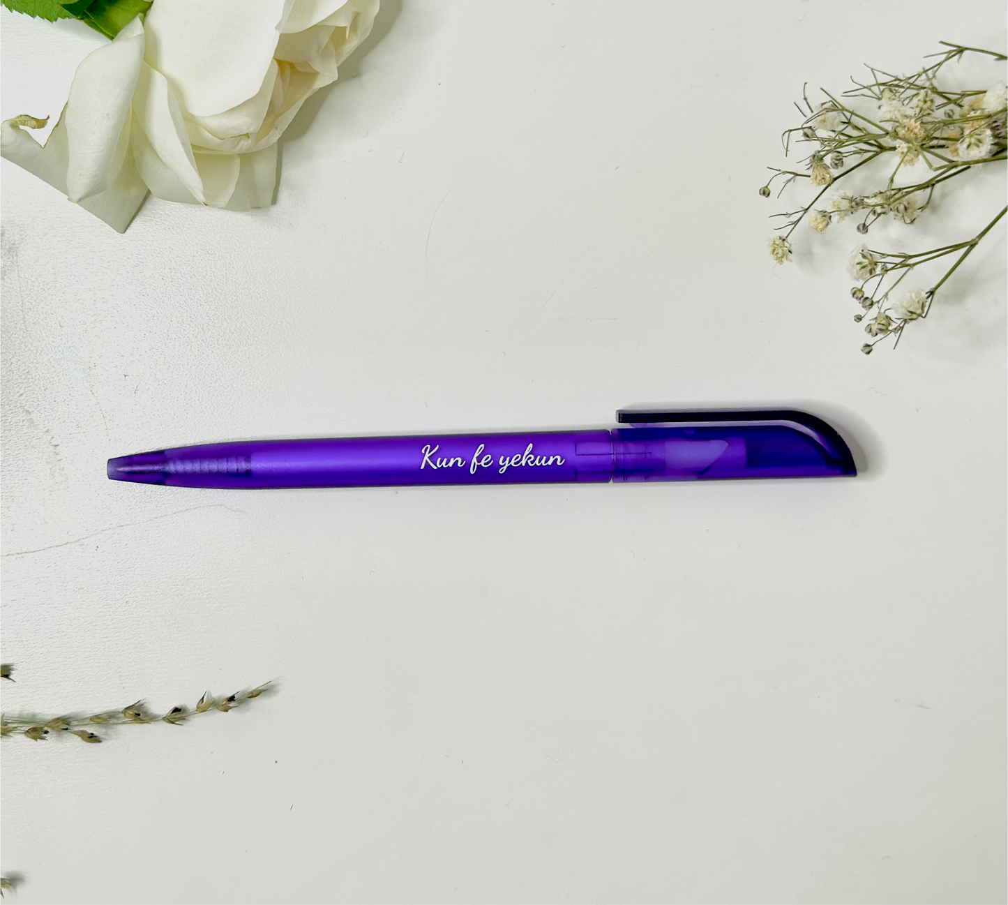 Kugelschreiber „Kun fe yekun“ Lila