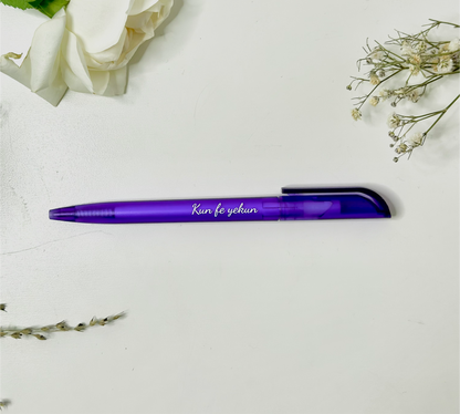 Kugelschreiber „Kun fe yekun“ Lila