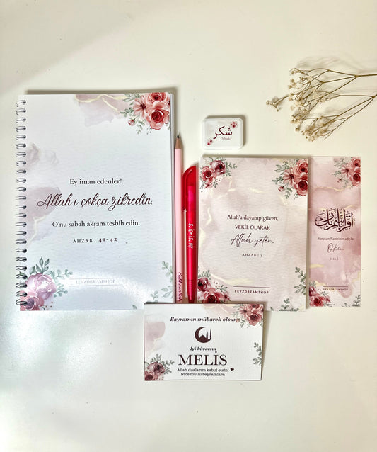 Roses Personalized Eid Gift Set