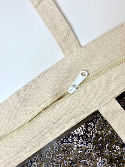 Rawdha Tote Bag mit Reißverschluss