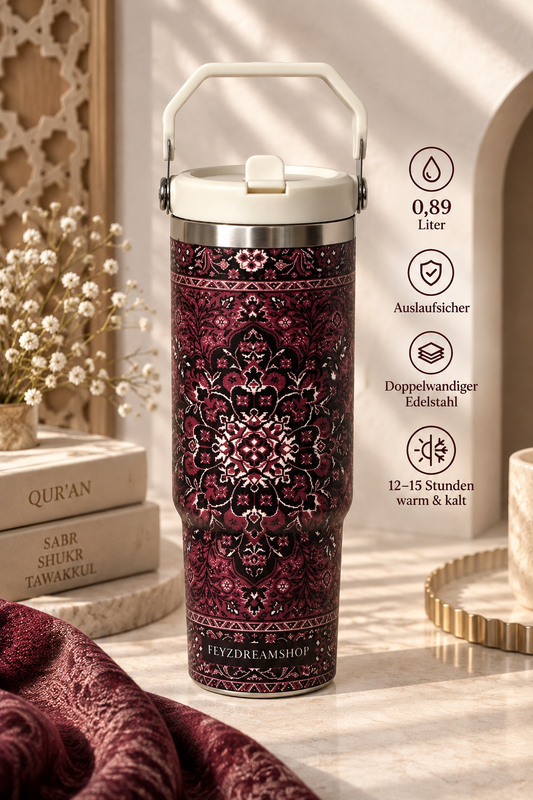 Red Rug Thermosflasche 0,89 Liter -Limited Edition✨