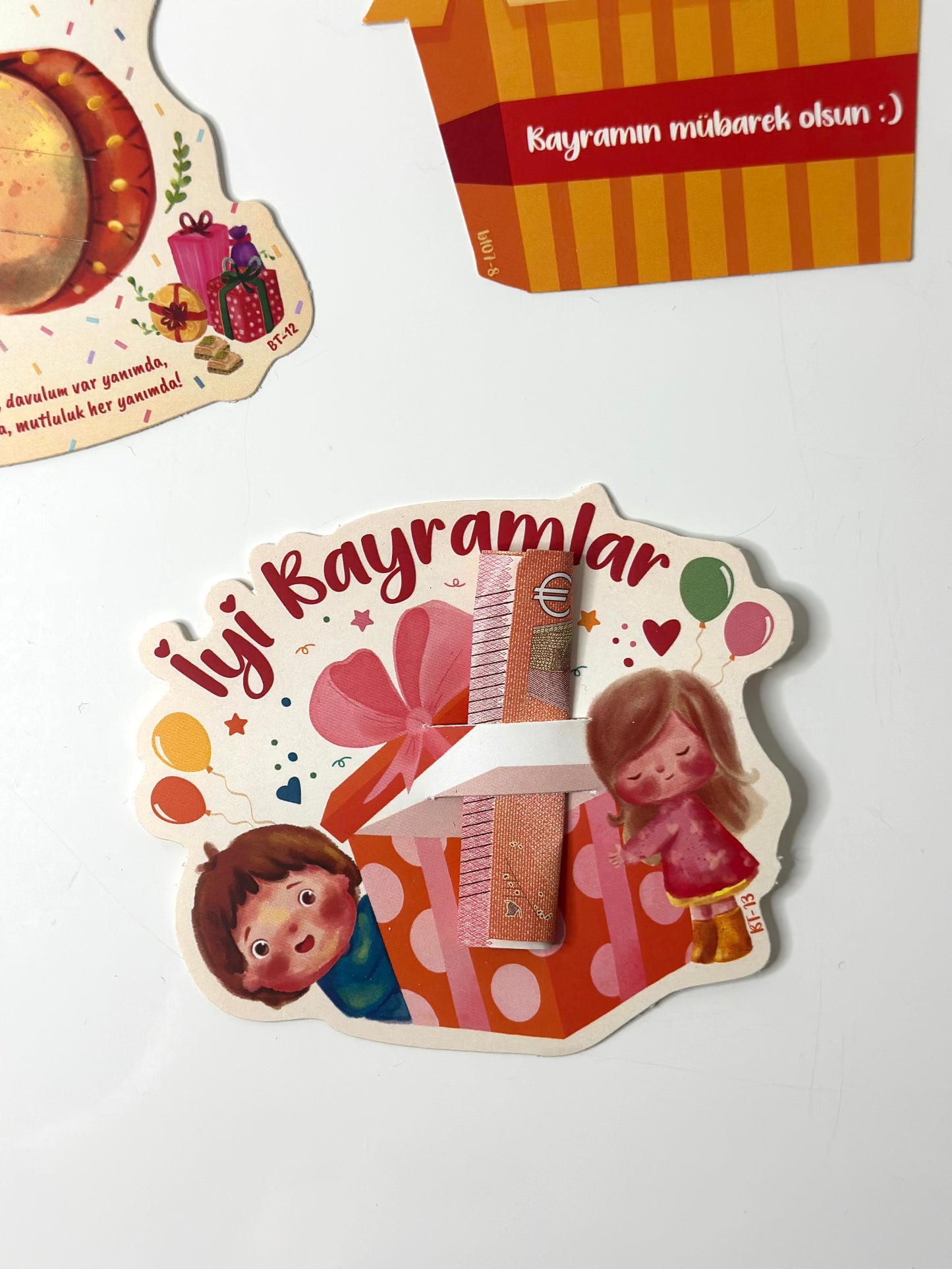 3 er Pack Bayram| Eid Karte für Kinder
