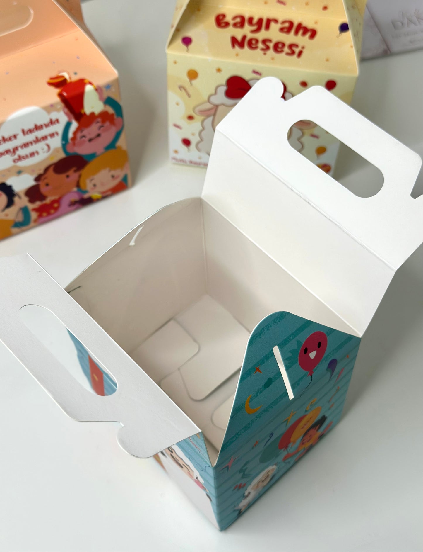 3er Pack Bayram| Eid Box für Kinder zum Selbstbefüllen
