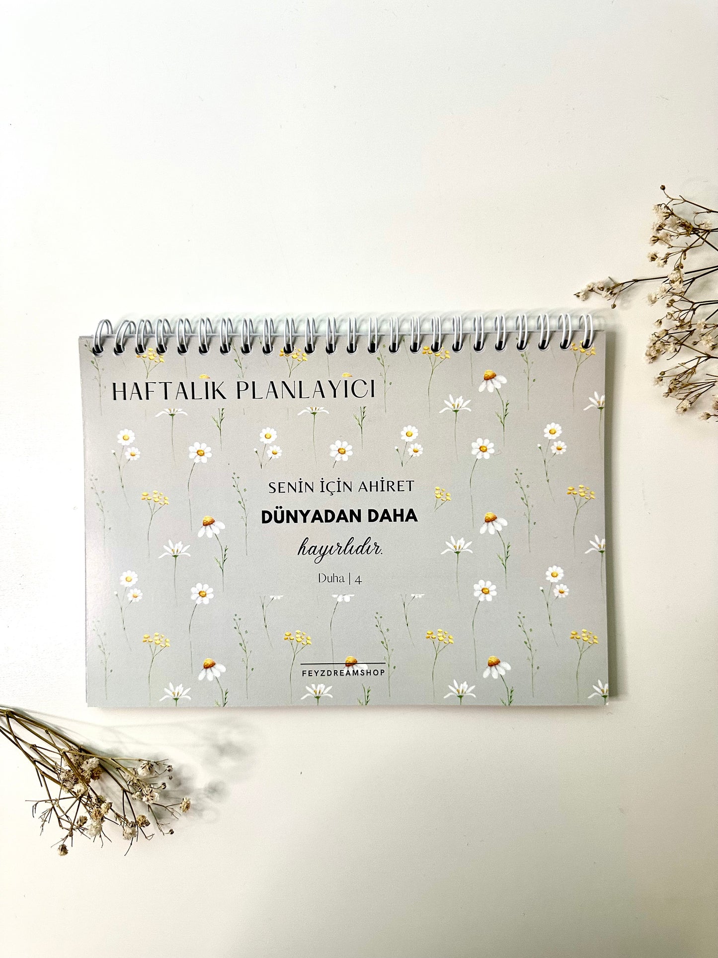 Islamic Weekly Planner Papatyam German/Turkish