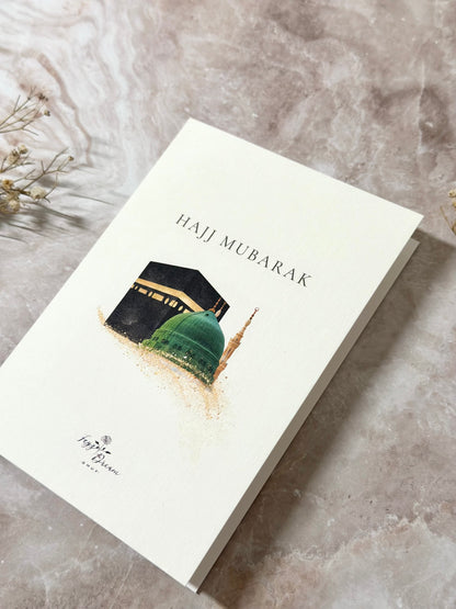 Katlanabilir Hacc kartpostal A6