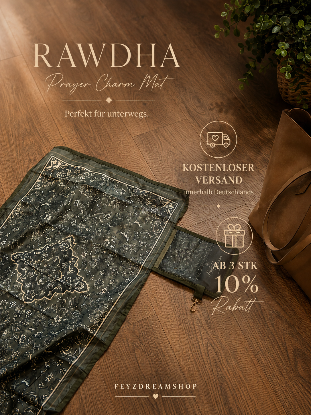 Prayer Charm - Rawdha