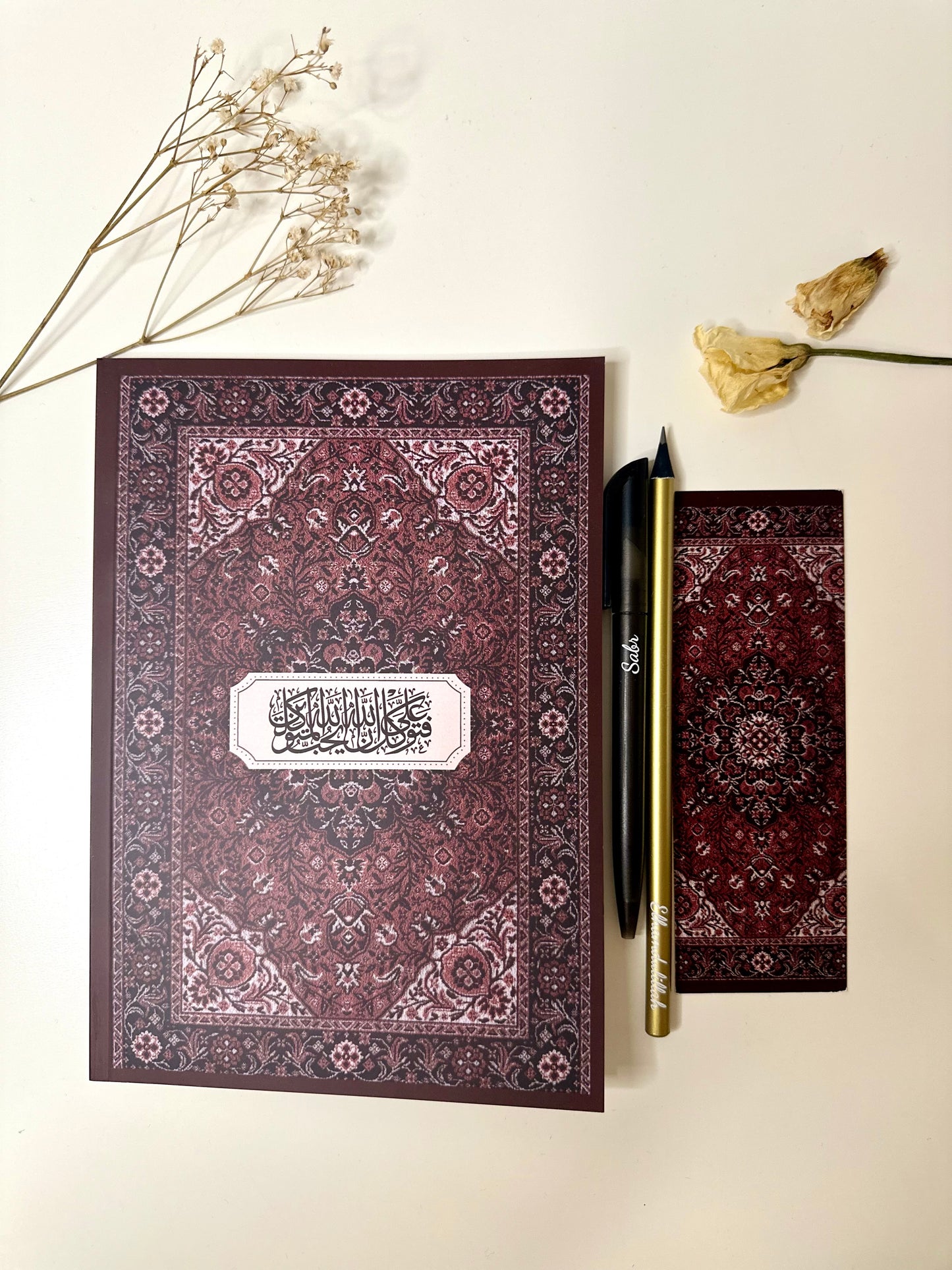 Softcover Notizbuch Red Rug