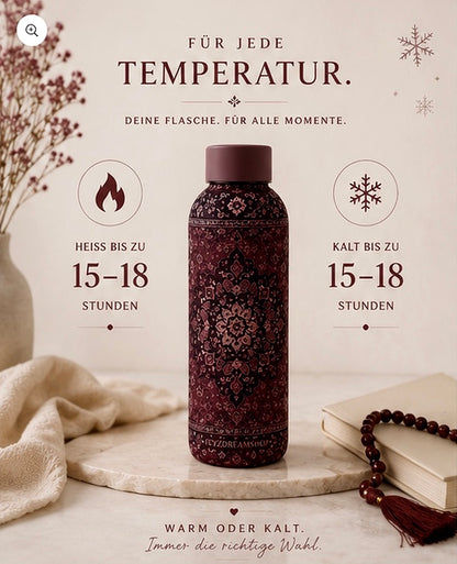 Red Rug Thermosflasche aus Edelstahl