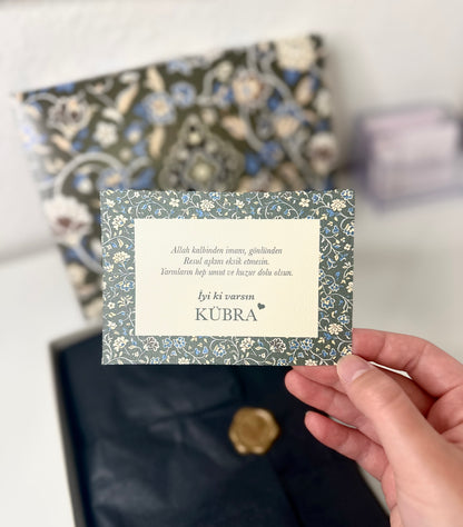 personalisierte Geschenkbox - Rawdha-