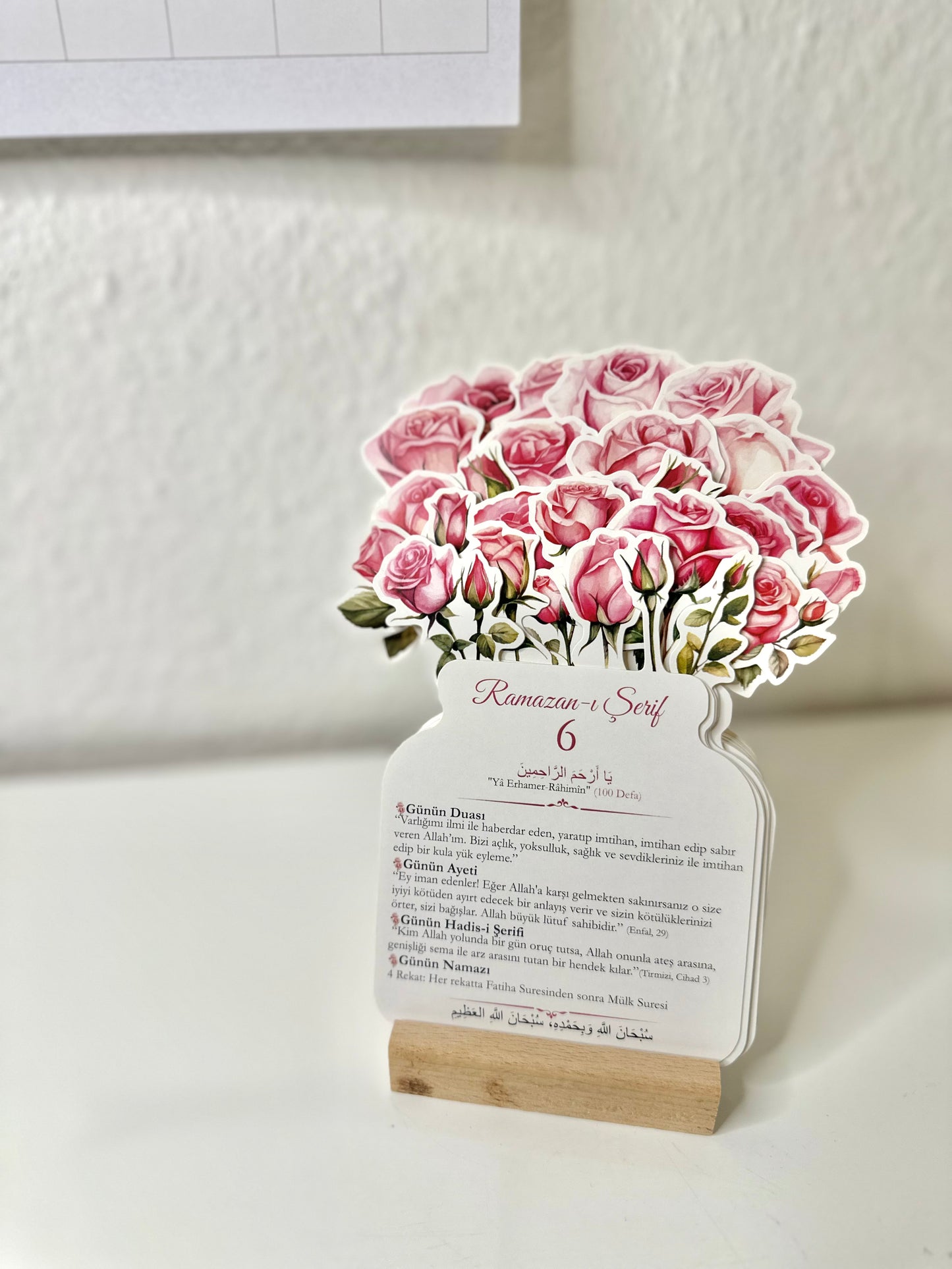 Ramazan Special Roses Takvimi
