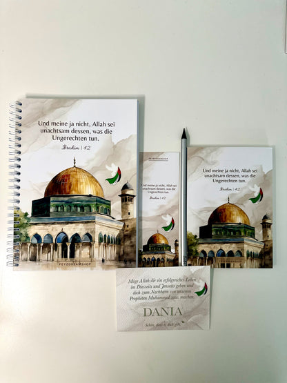 "Palestine" personalized set of 5 / 7 German