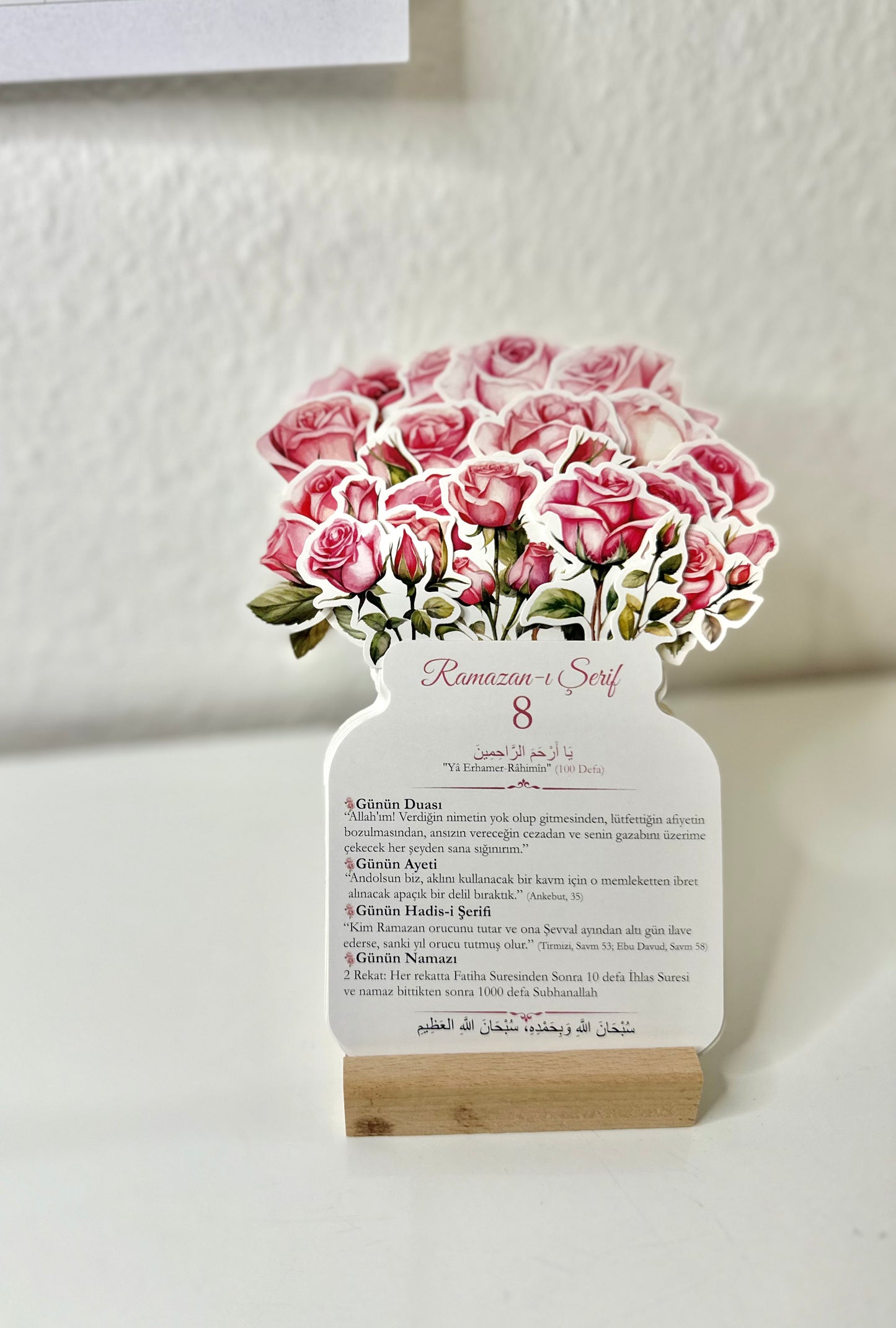 Ramazan Special Roses Takvimi