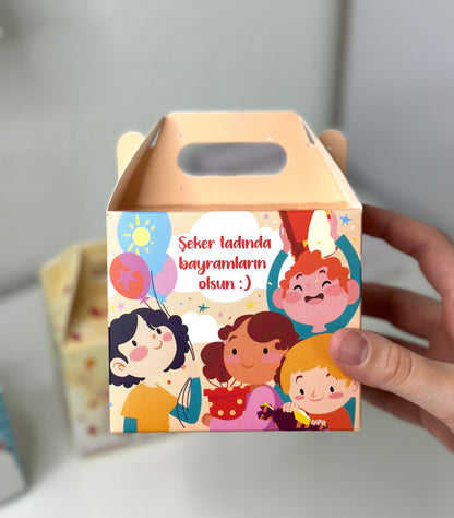 3 er Pack Bayram| Eid Box für Kinder zum Selbstbefüllen