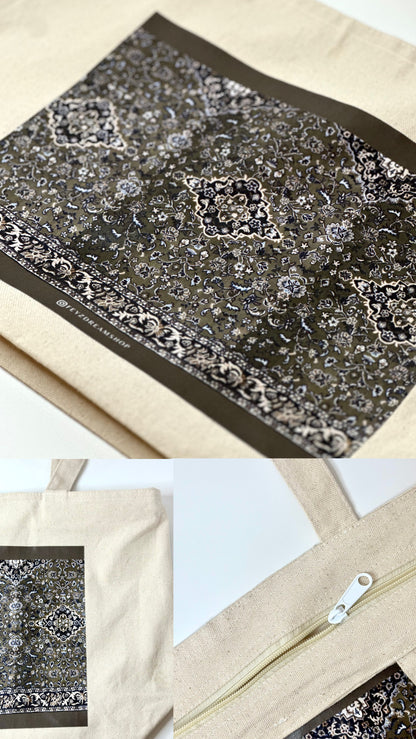 Rawdha Tote Bag mit Reißverschluss