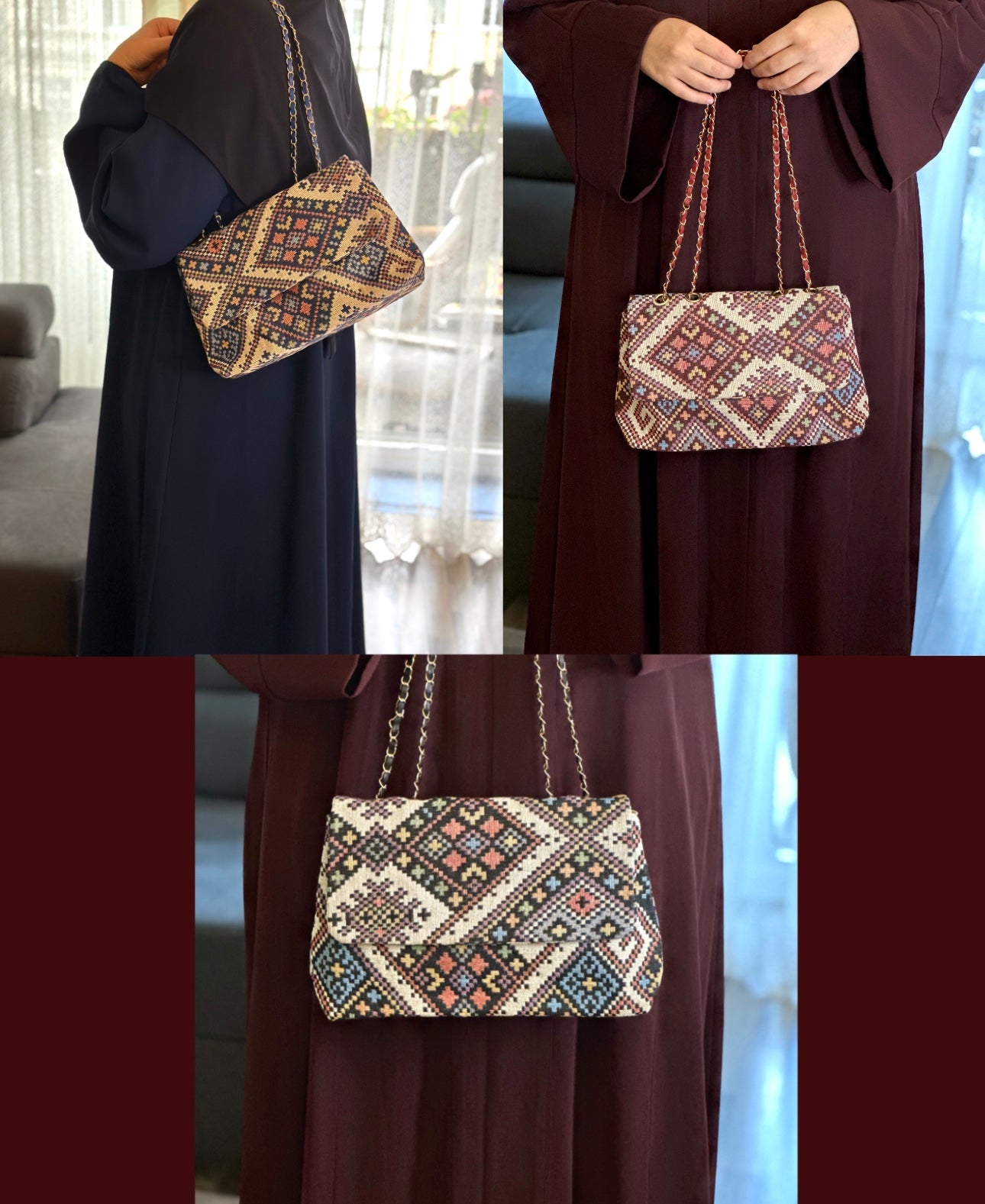 Orientalische Schultertasche