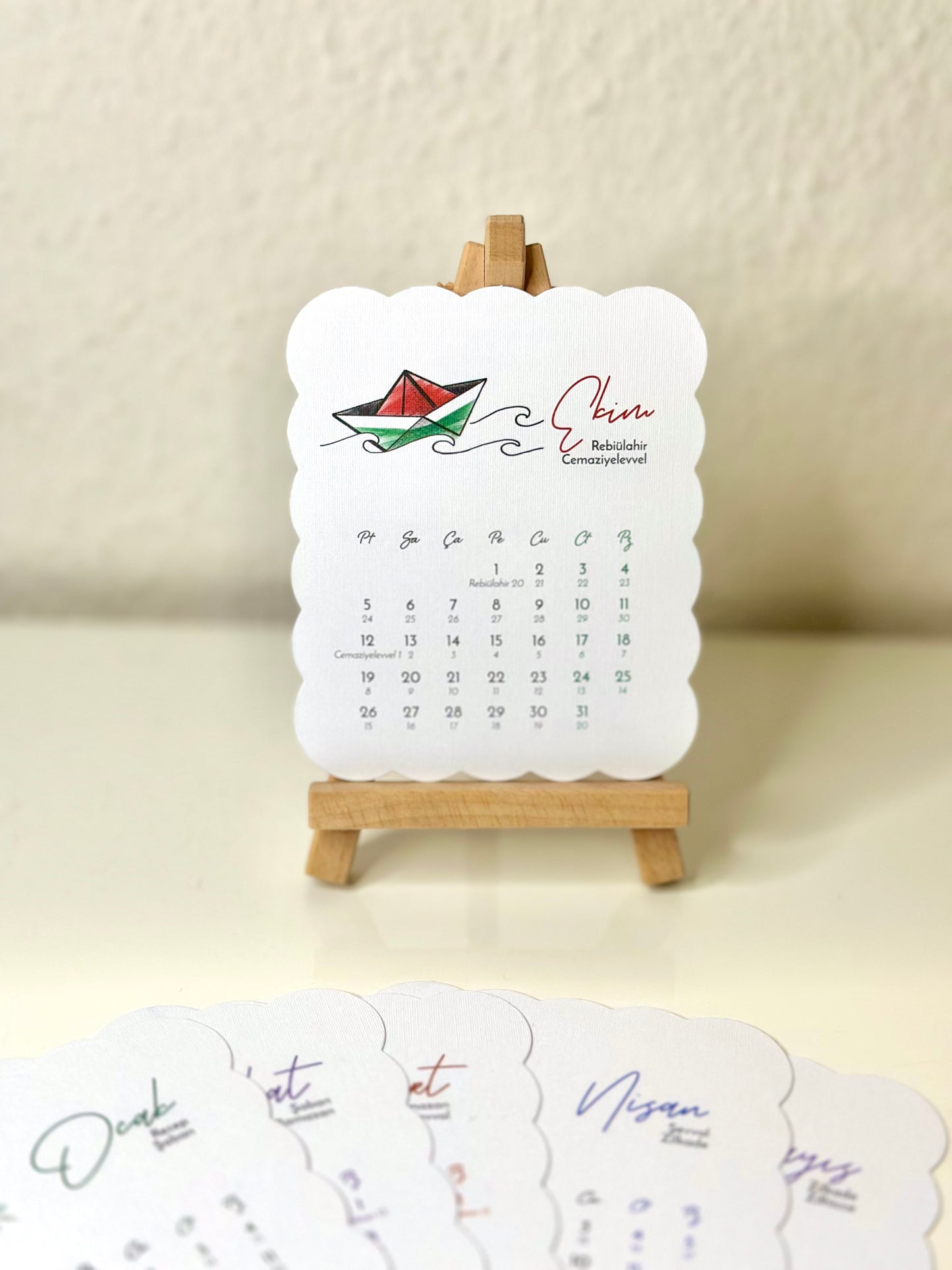 Islamischer Hijri Kalender türkisch