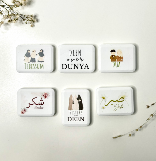 6er Pack islamische Radiergummis