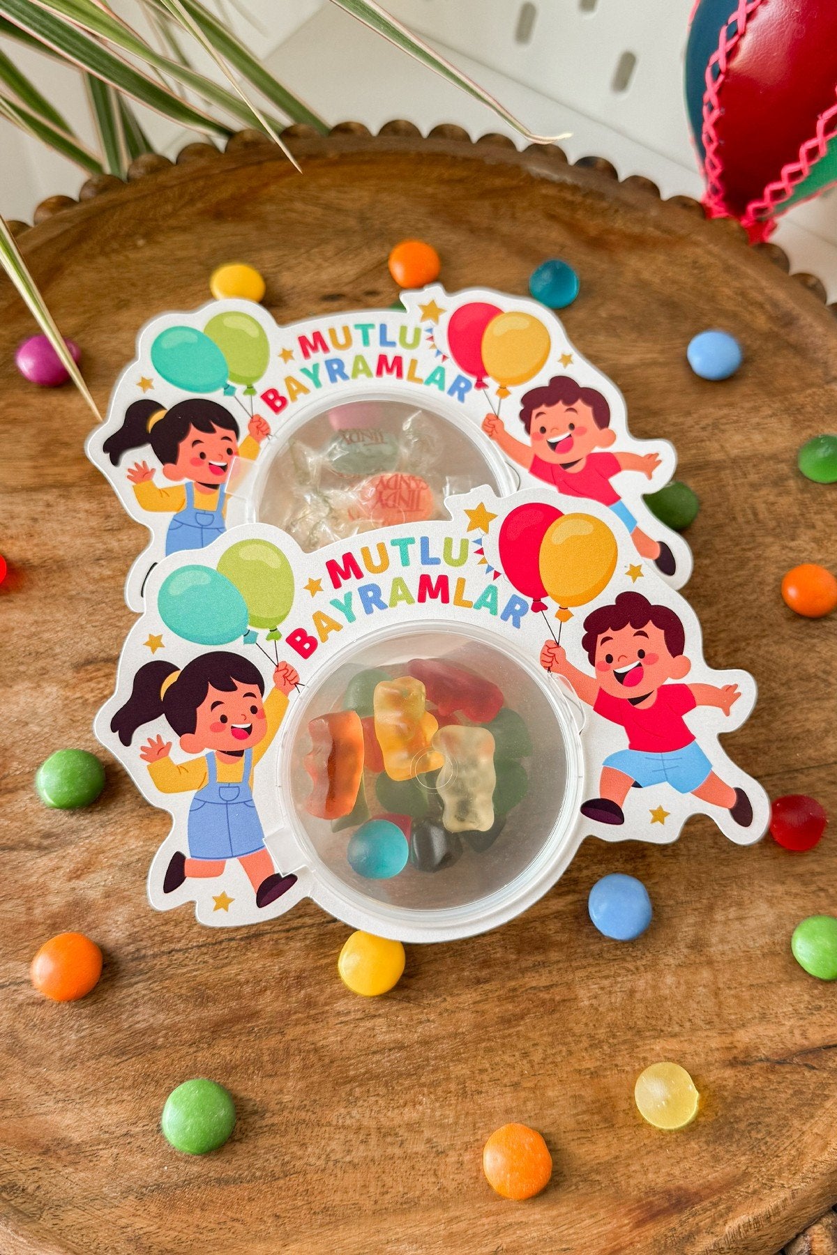 3 er Pack Bayram| Eid Mini Süßigkeiten Boxen für Kinder