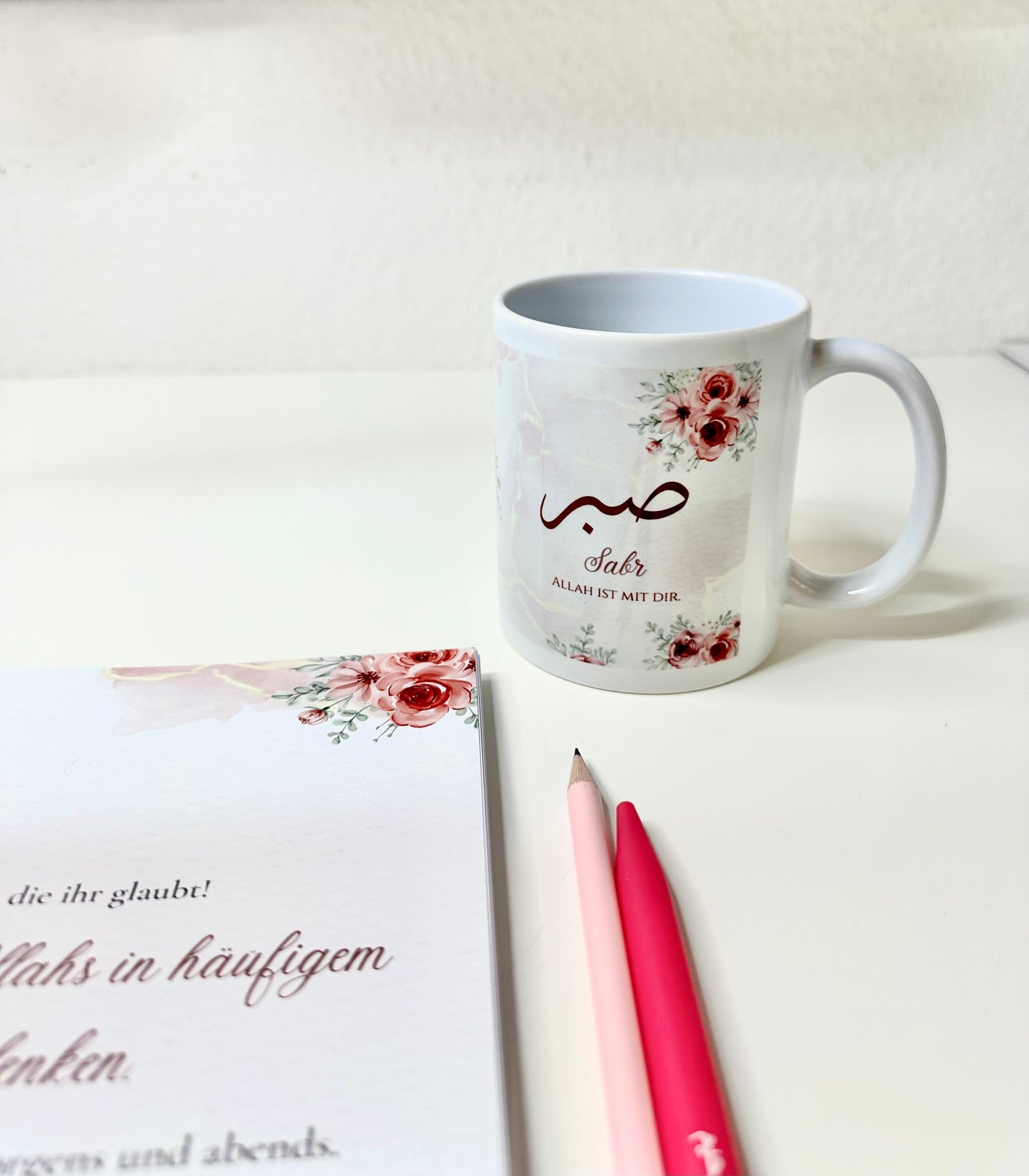 Tasse Roses Deutsch/Türkisch