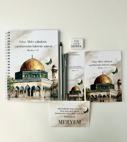 “Palestine” personalized set of 5 / 7 Turkish