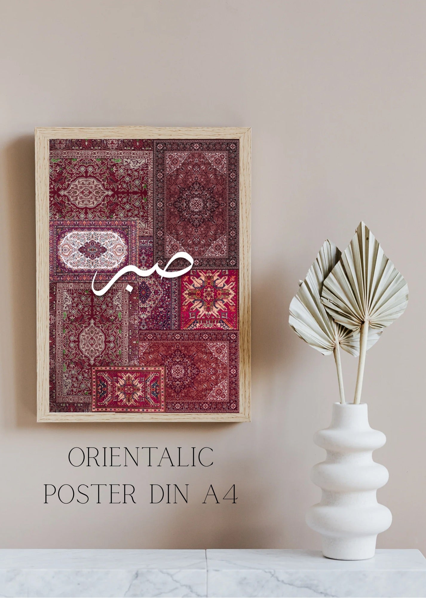 Orientalic Poster Sabr DIN A4