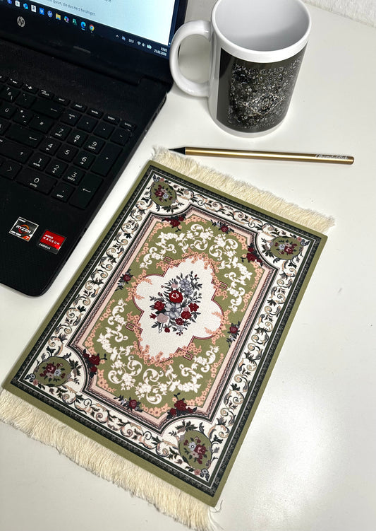 Mauspad/Untersetzer Green Rug