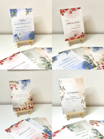 Mini Poster Set German/Turkish