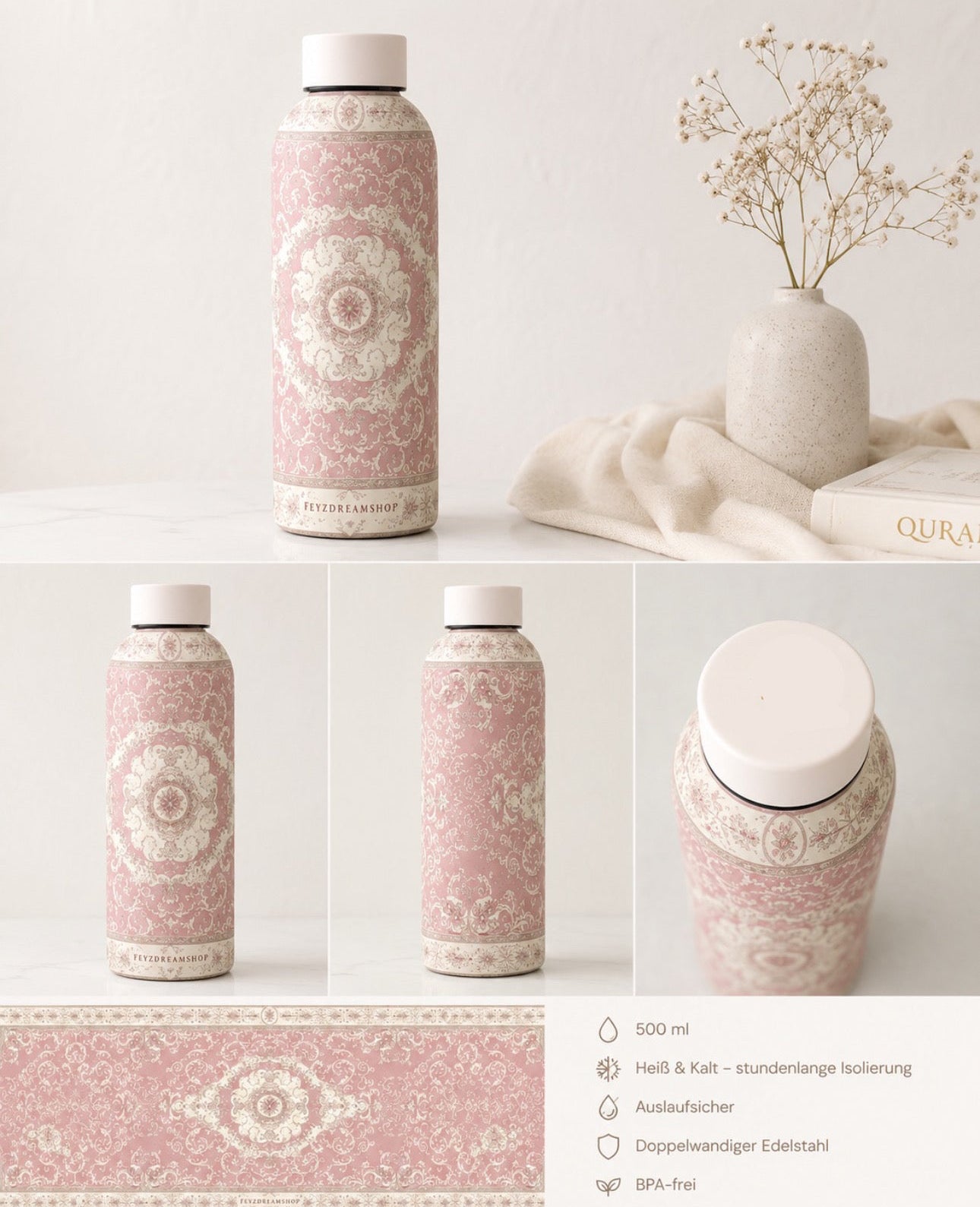 Princess Thermosflasche aus Edelstahl