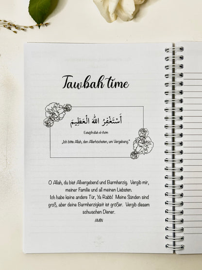 “Beyaz Çiçek” kişiye özel 5 / 7 Almanca set