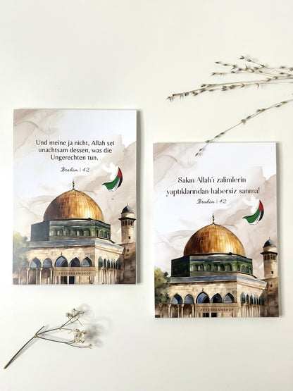 To Do Block with Prayer Tracker “Al Aqsa” German/Turkish