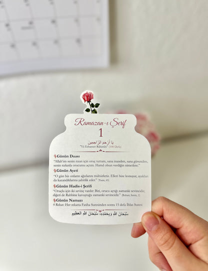 Ramazan Special Roses Takvimi