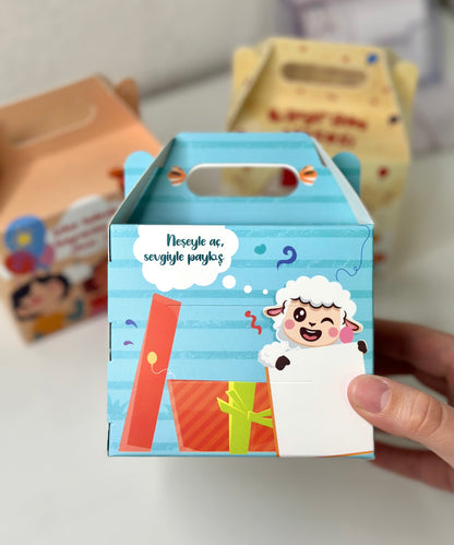 3er Pack Bayram| Eid Box für Kinder zum Selbstbefüllen