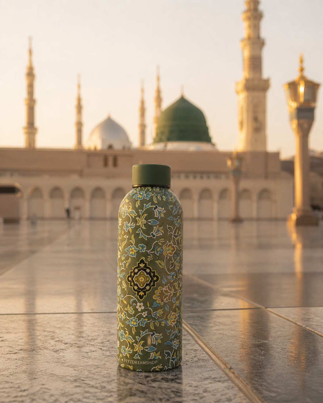 Rawdha Thermosflasche aus Edelstahl