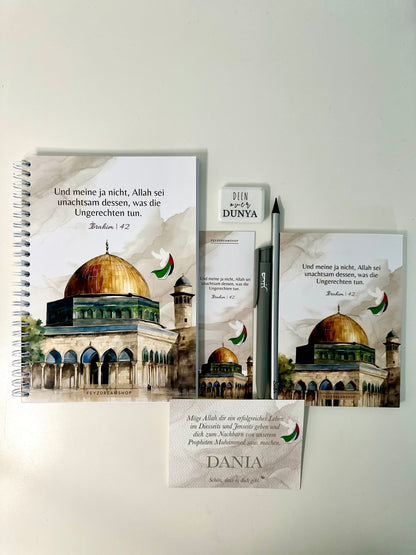 "Palestine" personalized set of 5 / 7 German