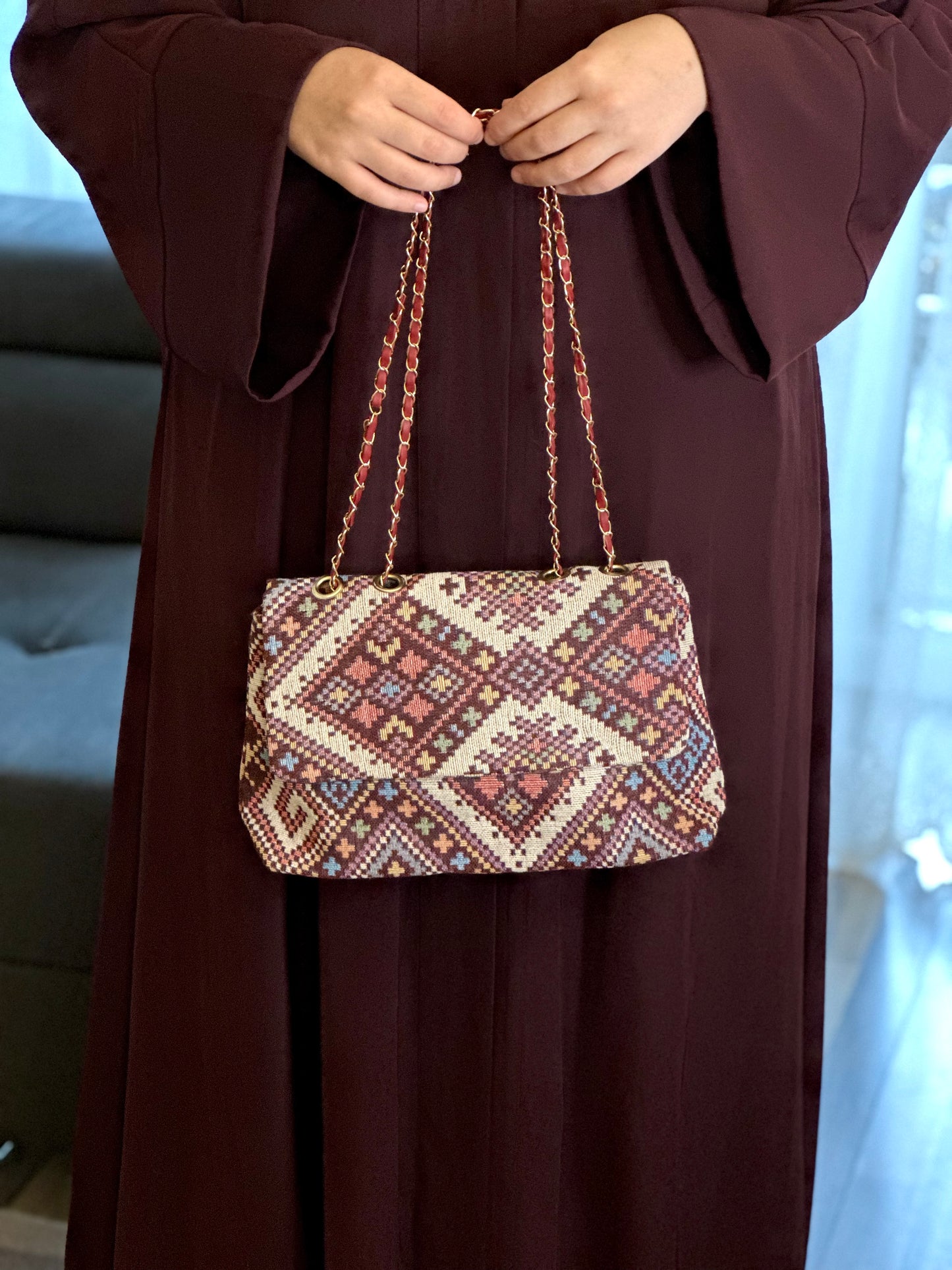 Orientalische Schultertasche