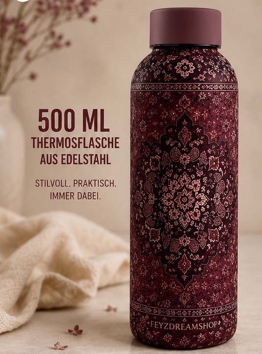 Red Rug Thermosflasche aus Edelstahl