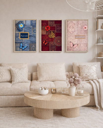 3er Set Orientalic (ohne Rahmen)