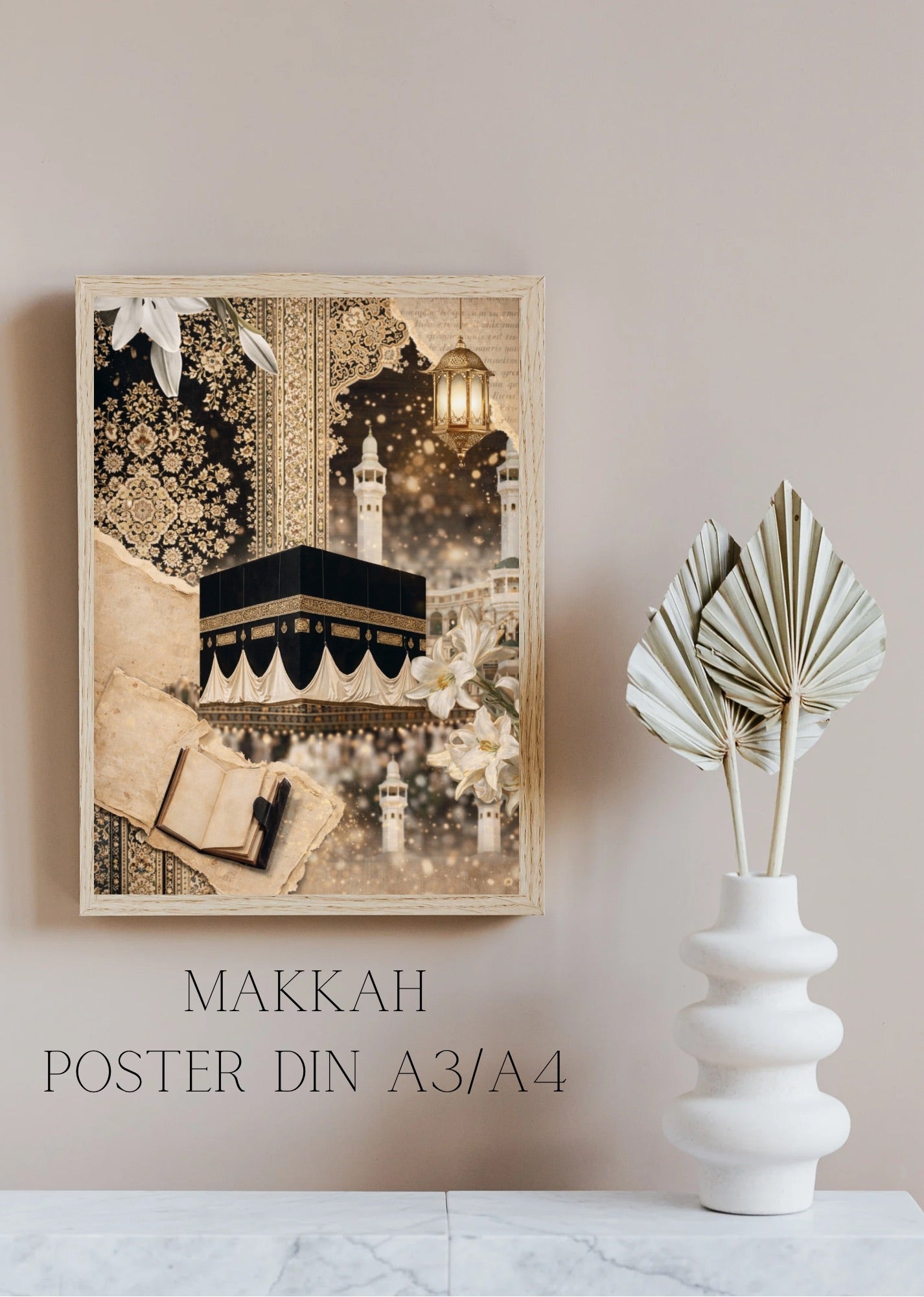 Makkah Poster (ohne Rahmen)