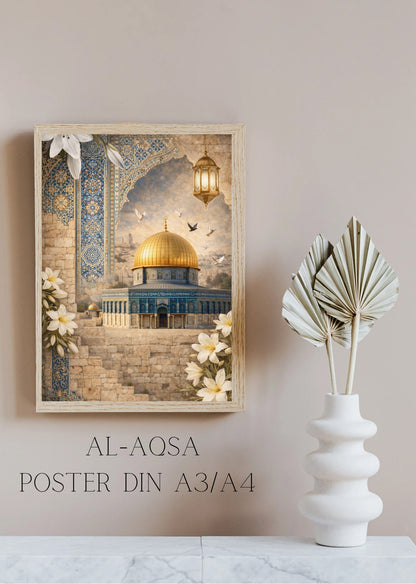 3er Set Mescid Poster  (ohne Rahmen)