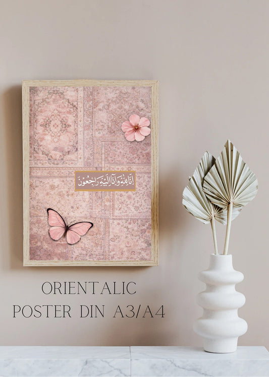 Orientalic Poster Princess (ohne Rahmen)